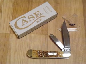 Case 2021 Amber Bone Copperhead
