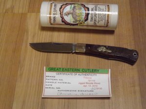Great Eastern 72 Beaver Tail Lockback Hunter