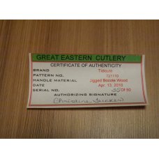 Great Eastern 72 Beaver Tail Lockback Hunter Great Eastern 72 Beaver Tail Lockback Hunter