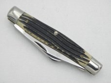 Queen Cutlery #49 Large Stockman Winterbottom Bone: Queen Cutlery #49 Large Stockman Winterbottom Bone: