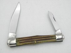Queen Cutlery Co. #47 Half Whittler in Winterbottom Bone: Queen Cutlery Co. #47 Half Whittler in Winterbottom Bone:
