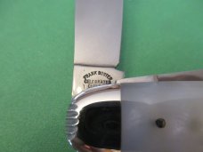 Fight'N Rooster  1995 Pearl Cattle Knife  1 of 100