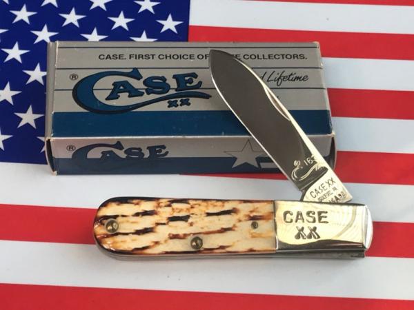 Case xx 1992 Single Blade Barlow Knife w/ Beautiful 2nd Cut Torched Bone Handles -NOS and A Beauty! Case xx 1992 Single Blade Barlow Knife w/ Beautiful 2nd Cut Torched Bone Handles -NOS and A Beauty!