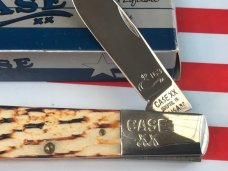 Case xx 1992 Single Blade Barlow Knife w/ Beautiful 2nd Cut Torched Bone Handles -NOS and A Beauty! Case xx 1992 Single Blade Barlow Knife w/ Beautiful 2nd Cut Torched Bone Handles -NOS and A Beauty!