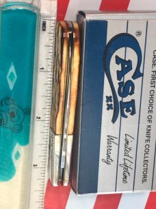 Case xx 1992 Single Blade Barlow Knife w/ Beautiful 2nd Cut Torched Bone Handles -NOS and A Beauty! Case xx 1992 Single Blade Barlow Knife w/ Beautiful 2nd Cut Torched Bone Handles -NOS and A Beauty!