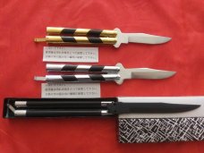 Vintage Butterfly Knife/Balisong 3 Knife Collection; Made in Japan