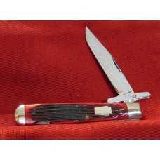 SCHATT & MORGAN 04181 L CRIMSON REDBONE CHEETAH SWING GUARD KNIFE 1992 QUEEN MINT IN BOX SCHATT & MORGAN 04181 L CRIMSON REDBONE CHEETAH SWING GUARD KNIFE 1992 QUEEN MINT IN BOX