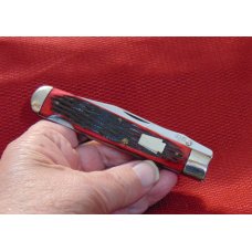SCHATT & MORGAN 04181 L CRIMSON REDBONE CHEETAH SWING GUARD KNIFE 1992 QUEEN MINT IN BOX SCHATT & MORGAN 04181 L CRIMSON REDBONE CHEETAH SWING GUARD KNIFE 1992 QUEEN MINT IN BOX
