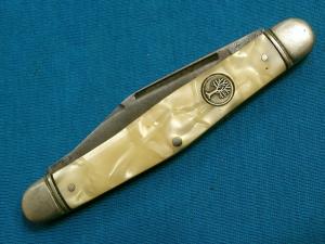 VINTAGE BOKER 3588 TREE BRAND SERPENTINE STOCKMAN JACK PEN FOLDING POCKET KNIFE KNIVES OLD