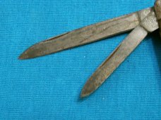 VINTAGE BONE REMINGTON UMC R2063 BAREHEAD SLEEVEBOARD JACK HUNTING FOLDING POCKET KNIFE KNIVES OLD