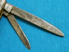 VINTAGE BONE REMINGTON UMC R2063 BAREHEAD SLEEVEBOARD JACK HUNTING FOLDING POCKET KNIFE KNIVES OLD