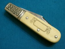 VINTAGE SCHRADE SCRIMSHAW PHEASANT USA SC506 BARLOW BAREHEAD FOLDING POCKET PEN KNIFE KNIVES OLD VINTAGE SCHRADE SCRIMSHAW PHEASANT USA SC506 BARLOW BAREHEAD FOLDING POCKET PEN KNIFE KNIVES OLD