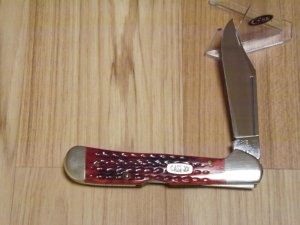 Case 1987 Large Stag Copperlock
