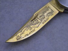 Boker Solingen Germany Stainless 1985 LTD. Bone The Legend of Blackbeard 2003 Lockback Knife - NIB Boker Solingen Germany Stainless 1985 LTD. Bone The Legend of Blackbeard 2003 Lockback Knife - NIB