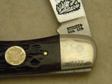 Schrade + USA LTD. Bone Museum of the City of New York Statue of Liberty Folding Hunter Knife Schrade + USA LTD. Bone Museum of the City of New York Statue of Liberty Folding Hunter Knife