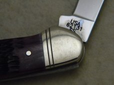 Case XX Select USA 2018 Cabernet Bone Job Case 62131 Canoe Knife NIB Case XX Select USA 2018 Cabernet Bone Job Case 62131 Canoe Knife NIB