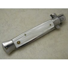 Italy Swivel Bolster Release 8.75 Cracked Ice Italian Stiletto Switchblade Knife c.1970's or 1980's Italy Swivel Bolster Release 8.75 Cracked Ice Italian Stiletto Switchblade Knife c.1970's or 1980's