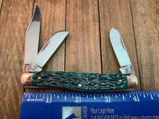 Hen and Rooster Bertram Cutlery Solingen Germany Green Pick Bone Stockman Hen and Rooster Bertram Cutlery Solingen Germany Green Pick Bone Stockman