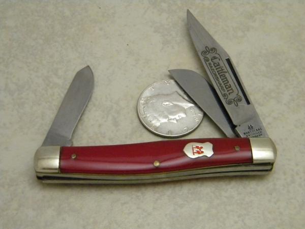 Kissing Crane Robt Klaas Solingen Germany KC 32 Cattleman Stockman Knife Kissing Crane Robt Klaas Solingen Germany KC 32 Cattleman Stockman Knife