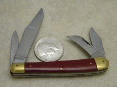 Robt Klass Solingen Germany Kissing Crane 2340 XVI Red Four Master Stockman Knife c.1977 Robt Klass Solingen Germany Kissing Crane 2340 XVI Red Four Master Stockman Knife c.1977