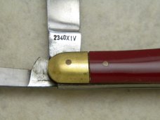 Robt Klass Solingen Germany Kissing Crane 2340 XVI Red Four Master Stockman Knife c.1977 Robt Klass Solingen Germany Kissing Crane 2340 XVI Red Four Master Stockman Knife c.1977