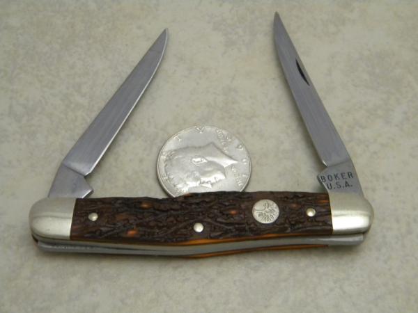 Boker USA Tree Brand 9572 Jigged Delrin Muskrat Knife Boker USA Tree Brand 9572 Jigged Delrin Muskrat Knife