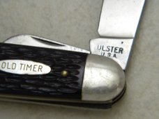 Ulster USA Jigged Delrin Old Timer Camp Scout Knife
