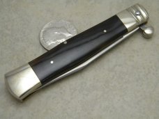 Rare Vintage SARCO Roll-X Buffalo Horn Roller Lockback Folding Knife Rare Vintage SARCO Roll-X Buffalo Horn Roller Lockback Folding Knife