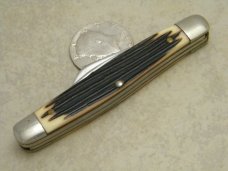 Queen Steel #9 Imitation Winterbottom Bone Stockman Knife 1978 Queen Steel #9 Imitation Winterbottom Bone Stockman Knife 1978