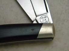 Rare Thompson Contender USA 1972 Wood Stockman Knife