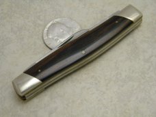 Rare Thompson Contender USA 1972 Wood Stockman Knife