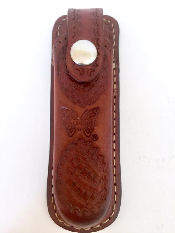 Pacific Cutlery Hand Tooled Leather Sheath Pacific Cutlery Hand Tooled Leather Sheath