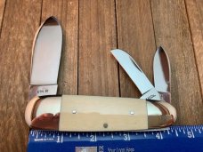 Kabar Elephant Toe Nail Sleeveboard Whittler Imitation Ivory, Beautiful! Kabar Elephant Toe Nail Sleeveboard Whittler Imitation Ivory, Beautiful!