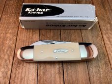 Kabar Elephant Toe Nail Sleeveboard Whittler Imitation Ivory, Beautiful! Kabar Elephant Toe Nail Sleeveboard Whittler Imitation Ivory, Beautiful!