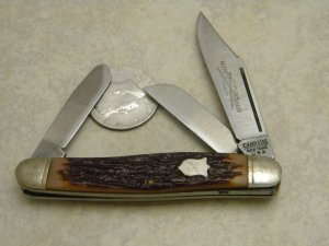 Camillus New York USA Delrin "Razor Edged Stainless" 179 Stockman Knife