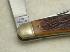 Camillus New York USA Delrin "Razor Edged Stainless" 179 Stockman Knife Camillus New York USA Delrin "Razor Edged Stainless" 179 Stockman Knife