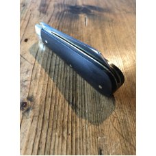A. Wright & Son Sheffield England Small Sheepsfoot Knife w/Ebony Scales and Sheepsfoot Blade. A. Wright & Son Sheffield England Small Sheepsfoot Knife w/Ebony Scales and Sheepsfoot Blade.