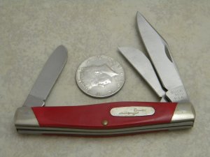 Buck 301V USA Red Stockman Knife 