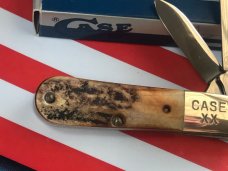 Case xx 1992 Single Blade Barlow Knife w/ Super Nice Deer Stag Handles -NOS and A Beauty! Case xx 1992 Single Blade Barlow Knife w/ Super Nice Deer Stag Handles -NOS and A Beauty!