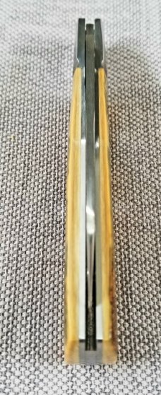 Bobby Toole Custom Mammoth Ivory Native Knife, New, CPM-154 ,4"closed ,Steel Bolsters Bobby Toole Custom Mammoth Ivory Native Knife, New, CPM-154 ,4"closed ,Steel Bolsters