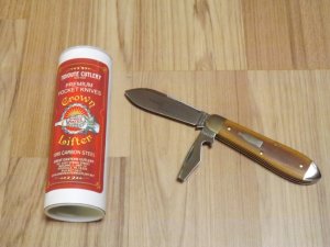 Great Eastern Natural Canvas Micarta Crown Lifter