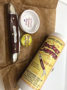 GEC #62 Pocket Carver cocobolo wood GEC #62 Pocket Carver cocobolo wood