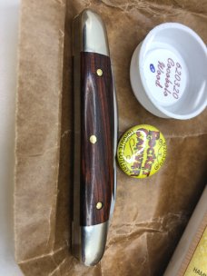 GEC #62 Pocket Carver cocobolo wood GEC #62 Pocket Carver cocobolo wood