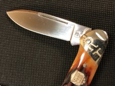Rough Ryder / Rider Kamp King and Brown Stag Bone Canoe Rough Ryder / Rider Kamp King and Brown Stag Bone Canoe