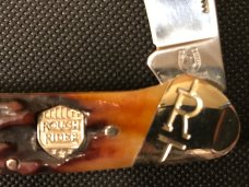 Rough Ryder / Rider Kamp King and Brown Stag Bone Canoe Rough Ryder / Rider Kamp King and Brown Stag Bone Canoe
