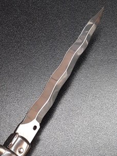 11" Kriss Blade Italian Stiletto. Frank Beltrame 11" Kriss Blade Italian Stiletto. Frank Beltrame