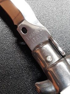 11" Kriss Blade Italian Stiletto. Frank Beltrame 11" Kriss Blade Italian Stiletto. Frank Beltrame