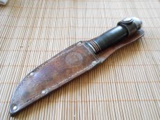 Remington RH 51 Fixed Blade Scout Knife with original sheath marked