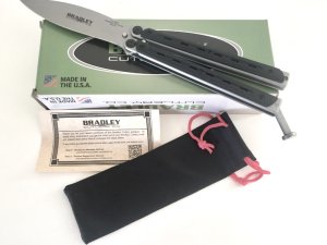 Discontinued Bradley Kimura Black Butterfly New Made By Kershaw USA