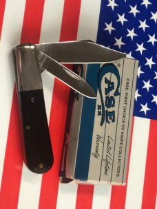 Case xx 1992 Single Blade Barlow Knife w/ Super Nice Buffalo Horn Handles -NOS and A Beauty! Case xx 1992 Single Blade Barlow Knife w/ Super Nice Buffalo Horn Handles -NOS and A Beauty!